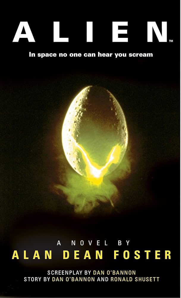 Alien: The Movie Novel・エイリアン・ムービーノベル Alien : The Movie Novel - first printing – Saint Page